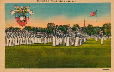 Parade de remise des diplômes, West Point, New York, vers 1940 - Unbekannt