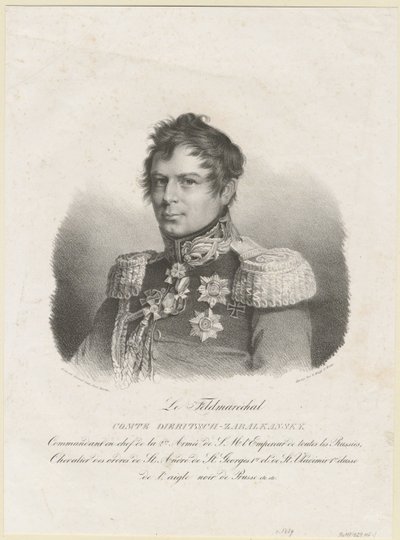Comte Ivan Ivanovich Diebitsch-Zabalkansky, 1829 - Unbekannt