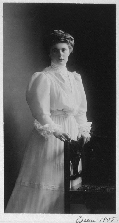 Grande Duchesse Elena Vladimirovna de Russie, 1905 - Unbekannt