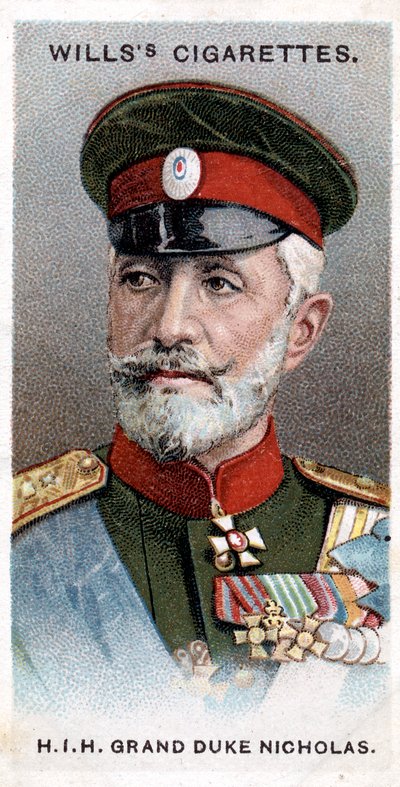 Grand-duc Nicolas de Russie, général russe, 1917 - Unbekannt