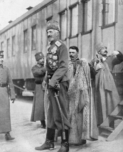 Grand-duc Nikolaï Nikolaïevitch, général russe de la Première Guerre mondiale, 16-17 mars 1917 - Unbekannt