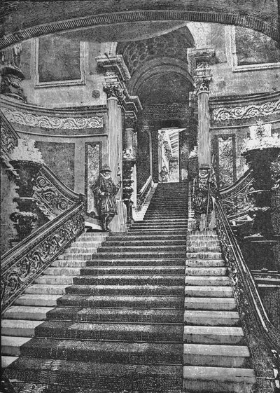 Grand escalier, Palais de Buckingham, 1890 - Unbekannt