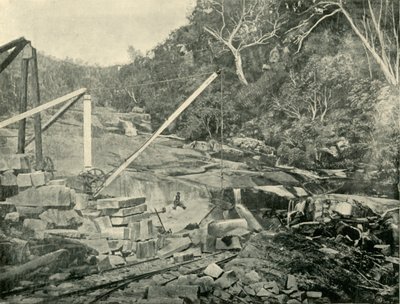 Carrières de granit, Trawool, Victoria, 1901 - Unbekannt