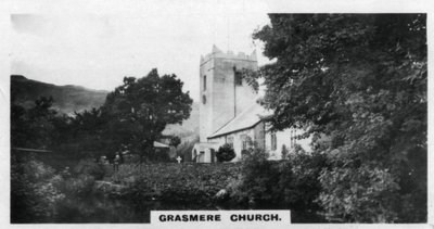 Église de Grasmere, lieu de sépulture de Wordsworth, Cumbria, vers 1920s - Unbekannt