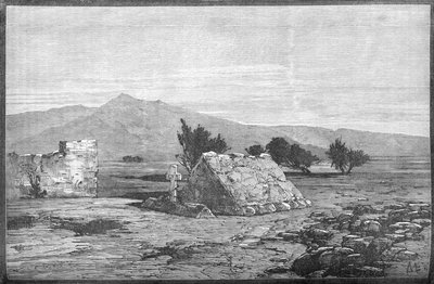 Tombes du major Blackwood et des hommes du soixante-sixième régiment, Maiwand, vers 1880 - Unbekannt