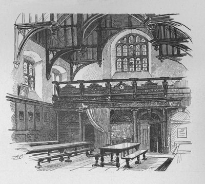 Grays Inn Hall, 1890 - Unbekannt