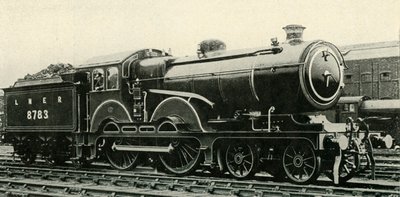 Type Great Eastern 4-4-0 en livrée spéciale pour trains royaux, vers 1930 - Unbekannt