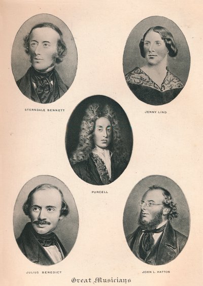Grands musiciens - Planche V. - Unbekannt
