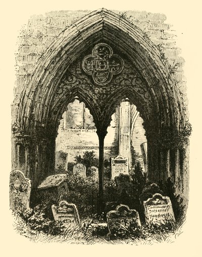Grand portail, Abbaye de Crowland, 1890 - Unbekannt