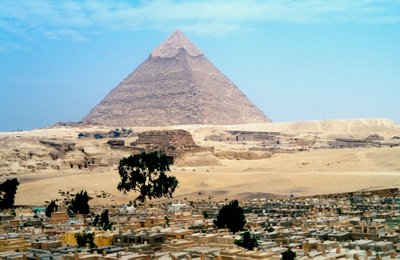 Grande Pyramide de Khéops à Gizeh, Égypte, 4e dynastie, Ancien Empire, 26e siècle av. J.-C. - Unbekannt