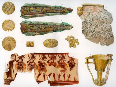 Antiquités grecques des âges mycéniens et homériques, 1902 - Unbekannt
