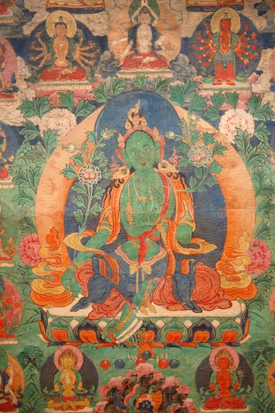 Green Tara tangka, Budapest, Hongrie - Unbekannt