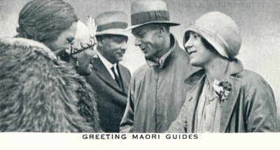 Salutation des guides maoris, 1927 1937 - Unbekannt