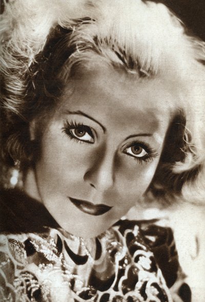 Greta Garbo, actrice suédoise, 1933 - Unbekannt
