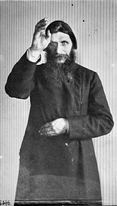 Grigori Efimovitch Raspoutine, mystique et homme saint russe, vers 1914-1916 - Unbekannt