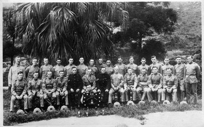 Portrait de groupe de la compagnie C, 2e bataillon du régiment des rois, Irak, 1926 - Unbekannt