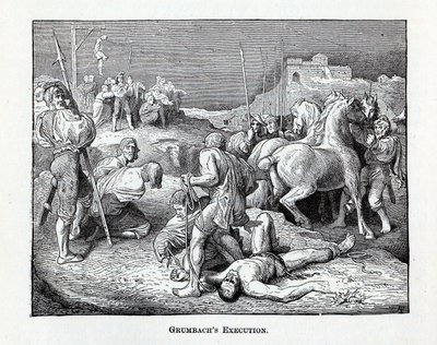 Exécution de Grumbach, 1882 - Unbekannt