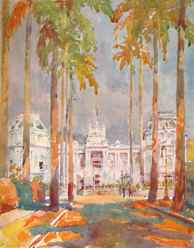 Palais Guanabara - Résidence du président maréchal Hermes da Fonseca, 1914 - Unbekannt