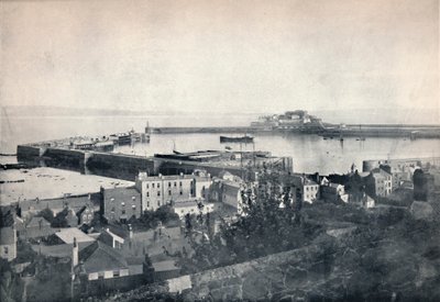 Guernesey - St. Peter-Port et Château Cornet, 1895 - Unbekannt