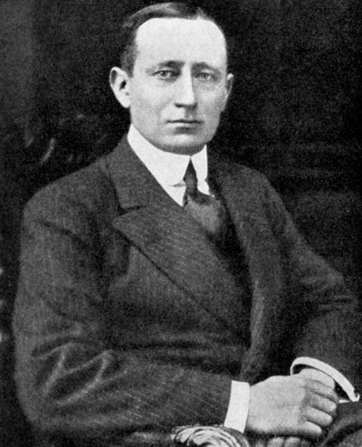 Guglielmo Marconi, inventeur italien, vers 1920 - Unbekannt