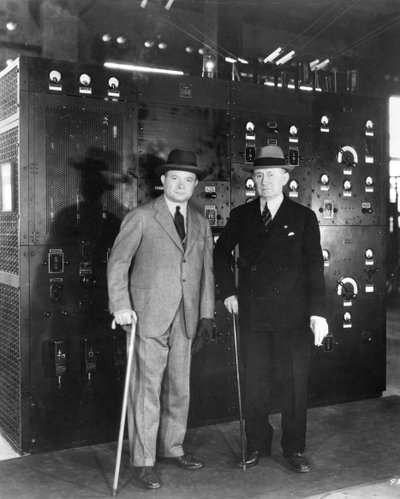Guglielmo Marconi et David Sarnoff, 1933 - Unbekannt
