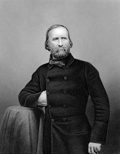 Giuseppe Garibaldi, patriote italien, 1860 - Unbekannt