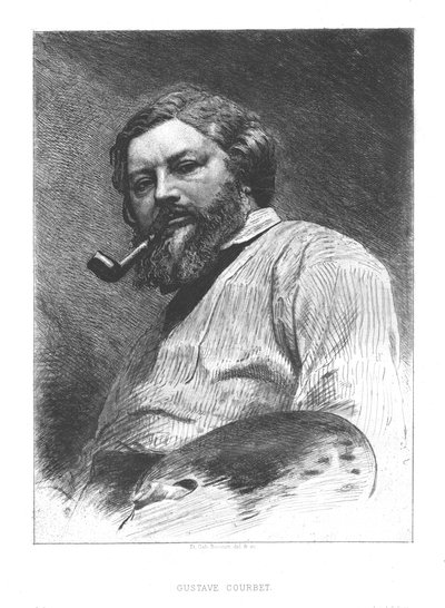 Gustave Courbet, vers 1860 - Unbekannt