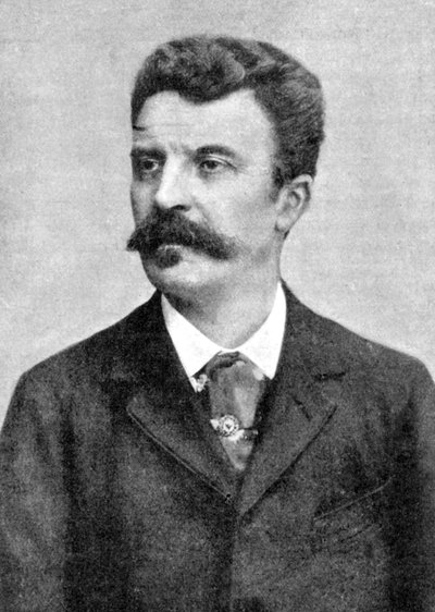 Guy de Maupassant 1850-1893, écrivain français, début du 20ème siècle - Unbekannt
