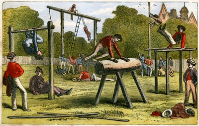 Gymnastique, 19e siècle - Unbekannt