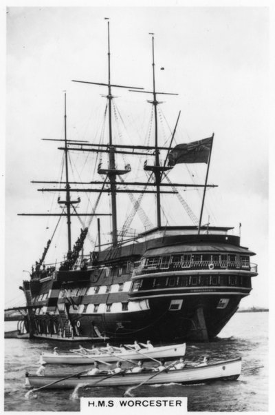 HMS Worcester, 1937 - Unbekannt