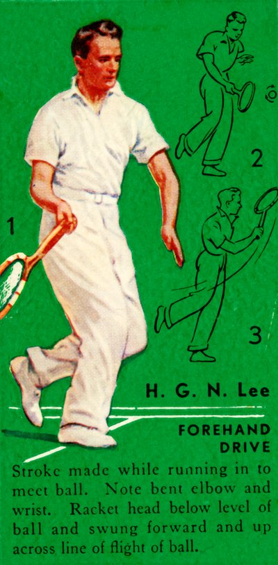H. G. N. Lee - Coup droit, vers 1935 - Unbekannt
