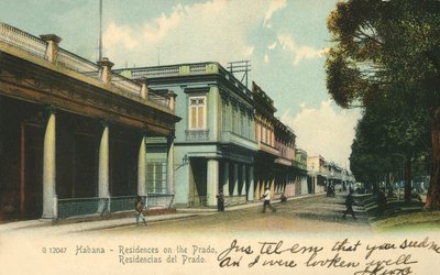 Habana - Résidences sur le Prado, 1907 - Unbekannt