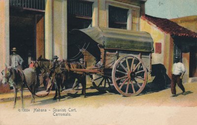 Habana - Charrette espagnole. Carromato, vers 1907 - Unbekannt