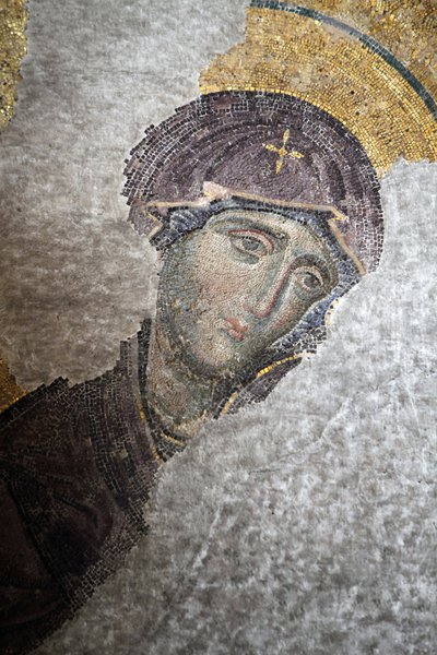 Mosaïque Deesis de Sainte-Sophie - Vierge Marie, Istanbul, Turquie - Unbekannt