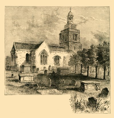 Église paroissiale de Hammersmith, en 1820 - Unbekannt