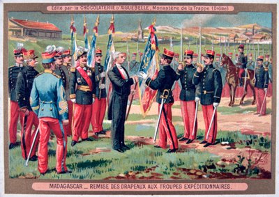 Remise du drapeau aux troupes expéditionnaires, Madagascar, 1883-1896 - Unbekannt