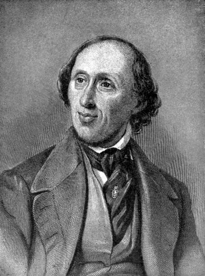 Hans Christian Andersen 1805-1875, auteur danois - Unbekannt