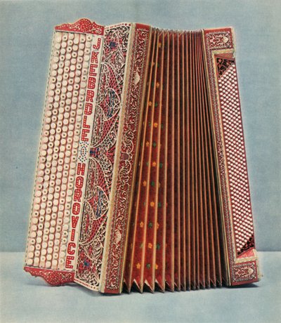 Harmonica fabriqué par Joseph Kebrdle, Horovice, 1948 - Unbekannt