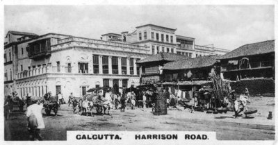 Harrison Road, Calcutta, Inde, vers 1925 - Unbekannt