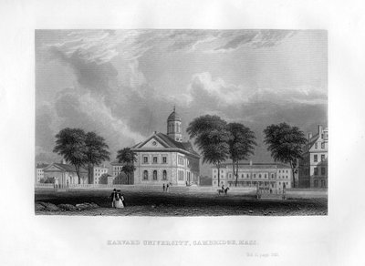 Université Harvard, Cambridge, Massachusetts, 1855 - Unbekannt