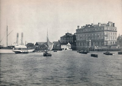 Harwich - Le quai et le Grand Hôtel de l