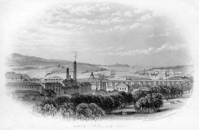 Hayle St Ives au loin, vers 1860 - Unbekannt