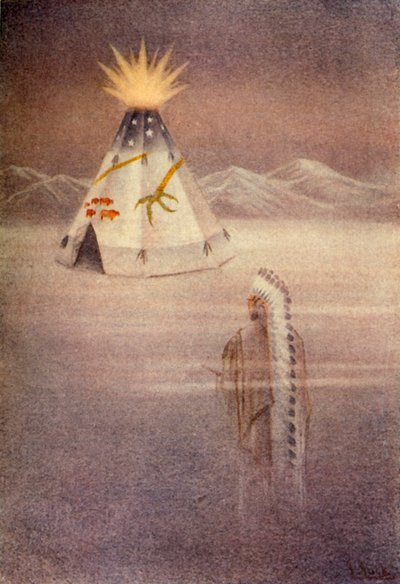 Il a décrit un grand tipi, 1914 - Unbekannt