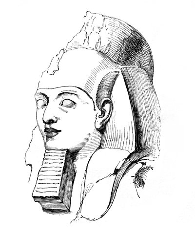 Tête de Ramsès, 1848 - Unbekannt