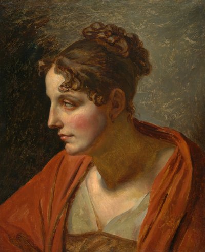 Tête de femme, vers 1810 - Unbekannt