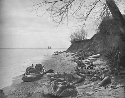 En route vers le rivage, lac Michigan, vers 1897 - Unbekannt