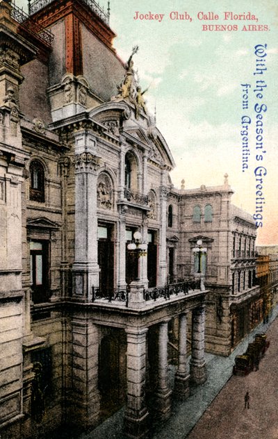 Siège du Jockey Club, Calle Florida, Buenos Aires, Argentine - Unbekannt