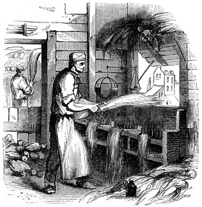 Peignage du chanvre, 1866 - Unbekannt