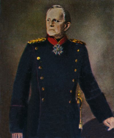 Helmuth von Moltke 1800-1891 - Peinture de Lenbach, 1934 - Unbekannt