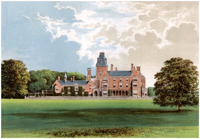 Parc de Hemsted, près de Staplehurst, Kent, maison du vicomte Cranbrook, vers 1880 - Unbekannt